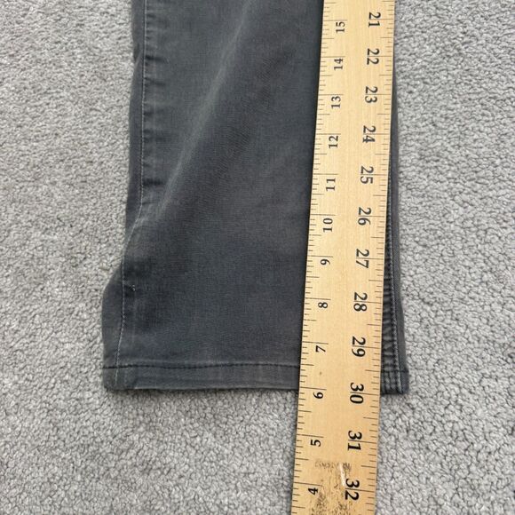 Paige Lennox Slim Fit Denim Jeans Men 33x30 Vintage Ember Faded Black Gray 32x30 - Picture 15 of 16